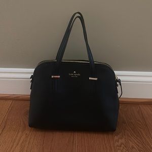 Kate Spade Black Leather Handle Bag